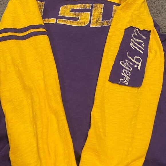 LSU Colosseum Long Sleeve LSU tiger Shirt Size XXL - Picture 8 of 8